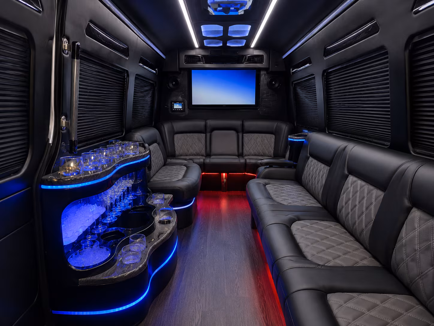 bus rental options for columbia trips