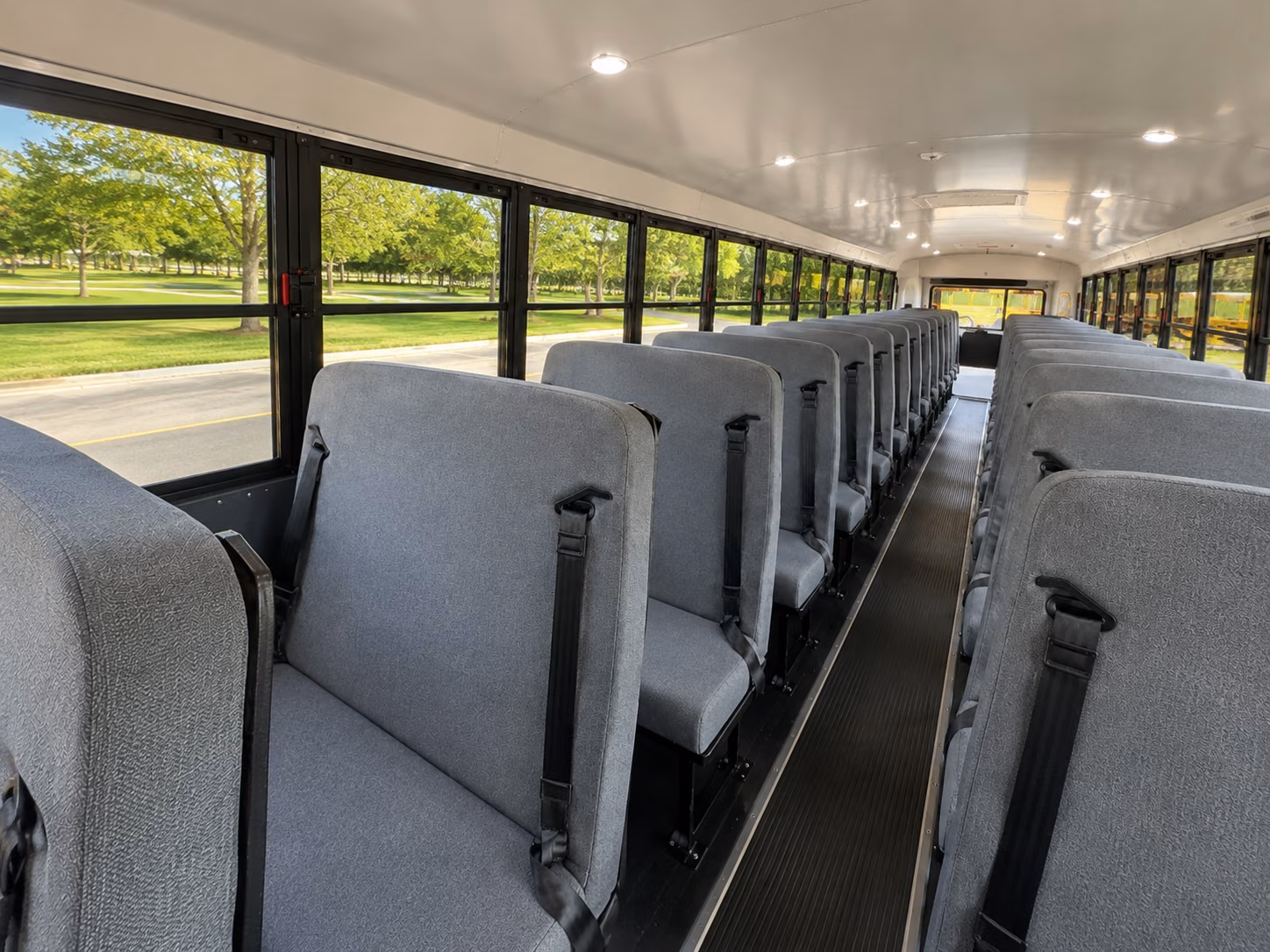 columbia school bus interior