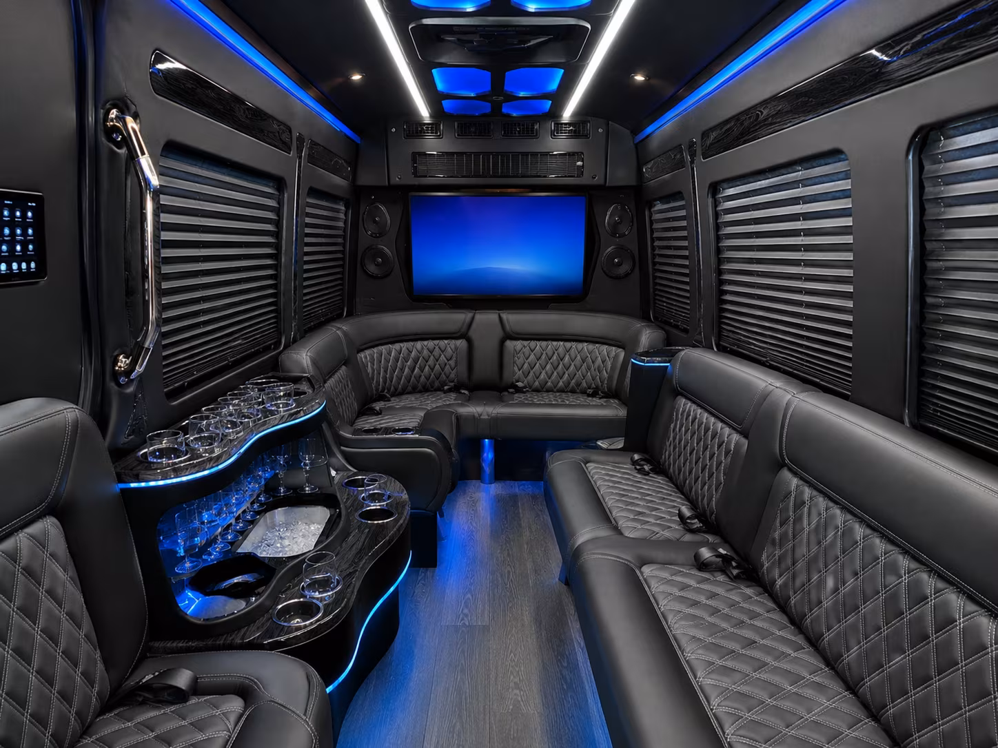 columbia sprinter limousine interior