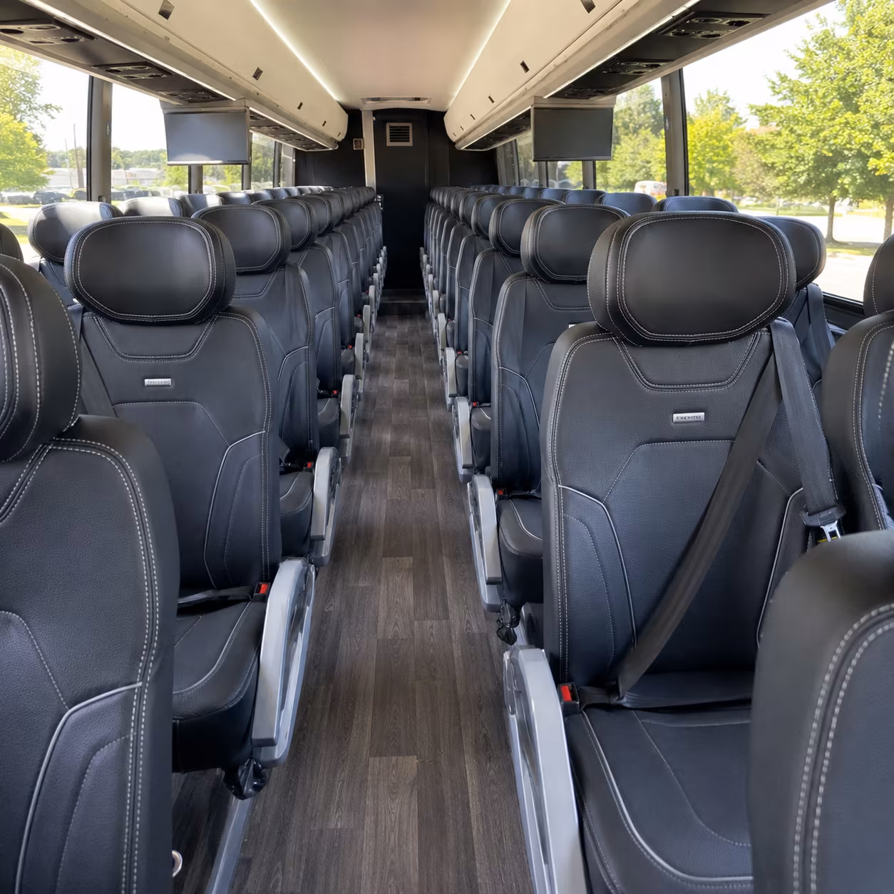 columbia wedding transportation onboard seating