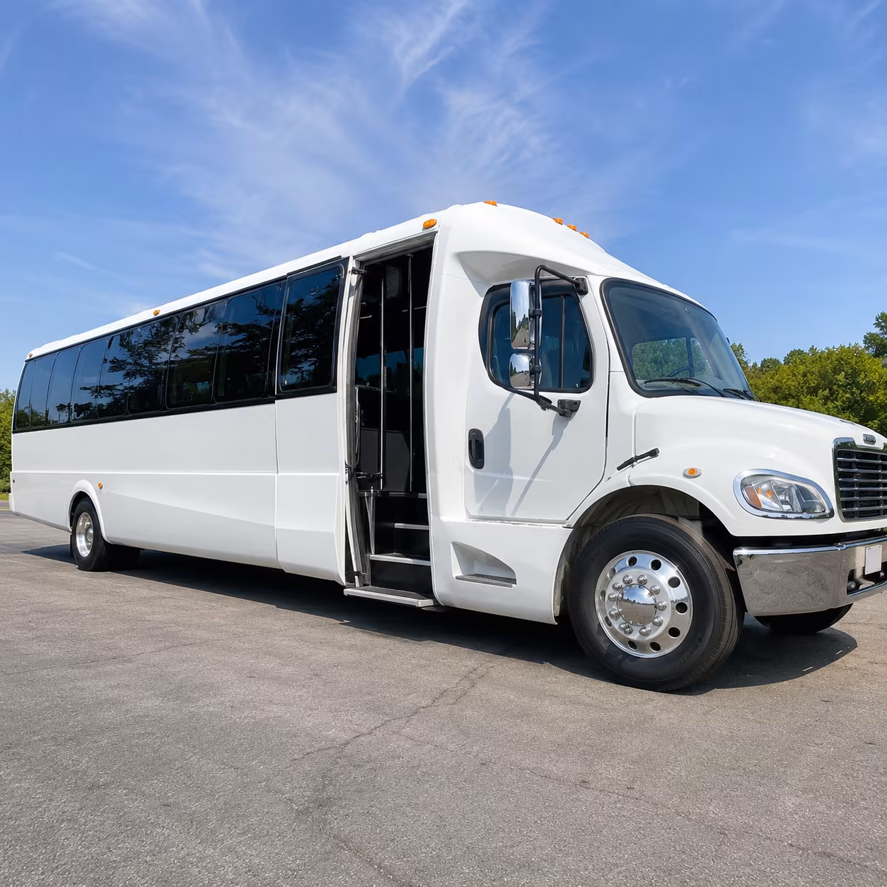 wedding and rehearsal dinner buses in columbia south carolina